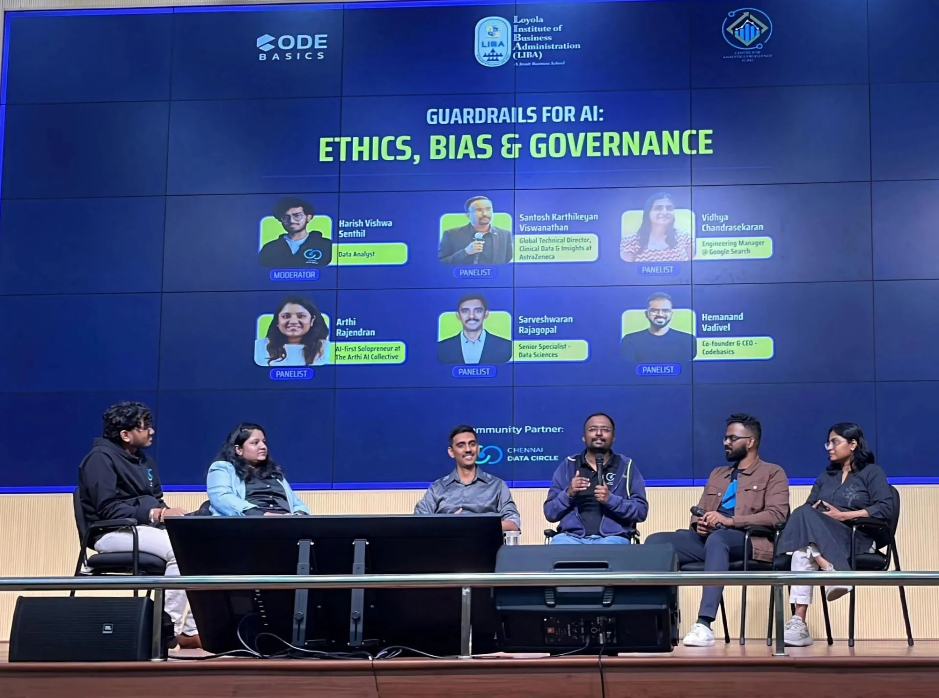 DATUM'25 at Loyola Institute of Business Administration, 2025. Guardrails for AI: Ethics, Bias and Governance.